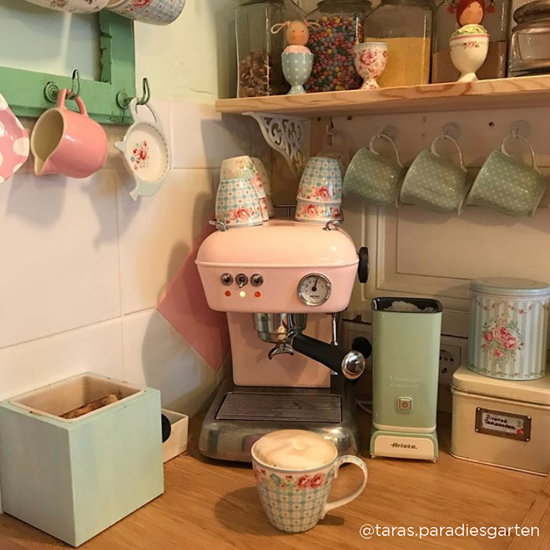 Ascaso Dream UP Espresso Machine Baby Pink #modern #home #furniture  #kitchen
